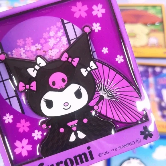 Sanrio Kuromi Refrigerator Magnet Kawaii - Picture 2 of 3
